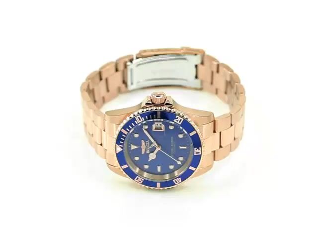 Invicta Pro Diver 30601 Orologio da Uomo - Movimento Automatico - Acciaio Inossidabile con Quadrante Blu - 42 mm