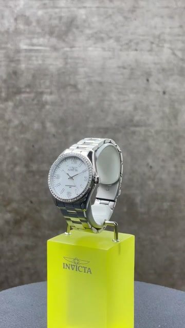 Invicta Specialty 50133 Rel&oacute;gio Feminino - Movimento de Quartzo - A&ccedil;o Inoxid&aacute;vel com Mostrador de Madre-P&eacute;rola - 38 mm
