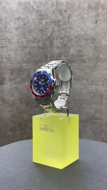 Invicta Pro Diver 5053 Reloj de Hombre - Movimiento Autom&aacute;tico - Acero Inoxidable con Esfera Azul - 40 mm