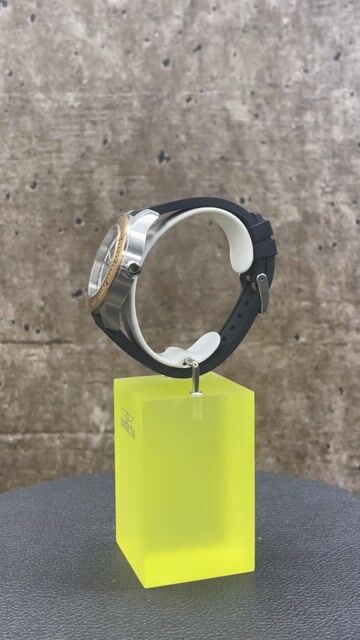 Invicta Specialty 35679 Reloj de Hombre - Movimiento de Cuarzo - Acero Inoxidable con Esfera Negra - 45 mm