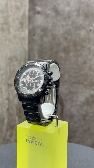 Invicta Specialty 14879 Rel&oacute;gio Masculino - Movimento de Quartzo - A&ccedil;o Inoxid&aacute;vel com Mostrador Cinza - 45 mm