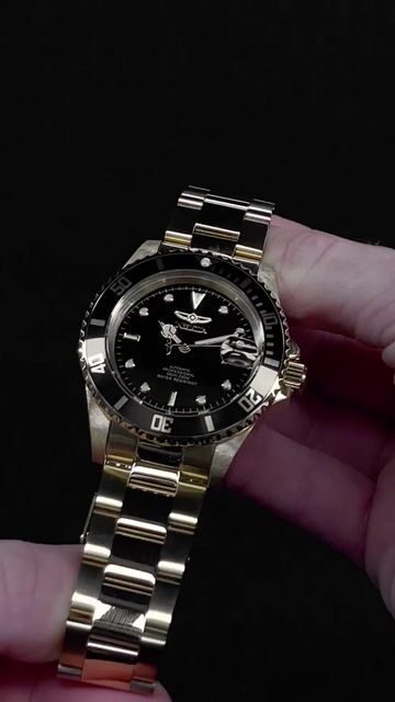 Invicta Pro Diver 8929OB Reloj de Hombre - Movimiento Autom&aacute;tico - Acero Inoxidable con Esfera Negra - 40 mm