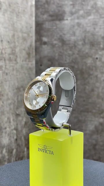 Invicta Specialty 47426 Reloj de Hombre - Quartz Movement - Acero Inoxidable con Esfera Plateada - 43 mm