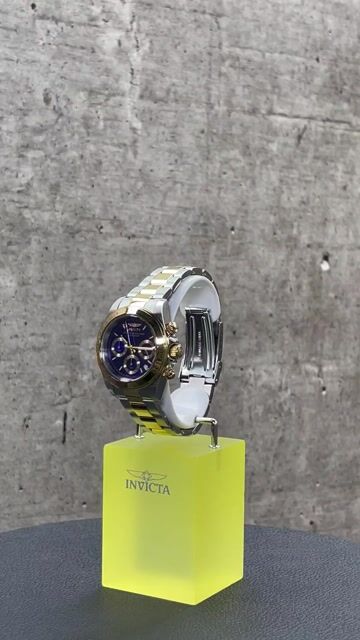 Invicta Speedway 3644 Reloj de Hombre - Movimiento de Cuarzo - Acero Inoxidable con Esfera Azul - 39 mm