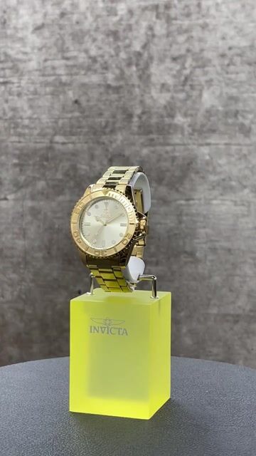 Montres Prestige Diver MPW-0262 Men's Watch - Quartz Movement - Metal with Gold Dial - 43 mm