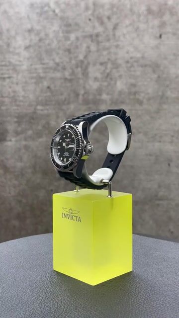 Invicta Pro Diver 23678 Herrenhorloge - Automatik Uhrwerk - Edelstahl mit Schwarzer Zifferblatt - 40 mm