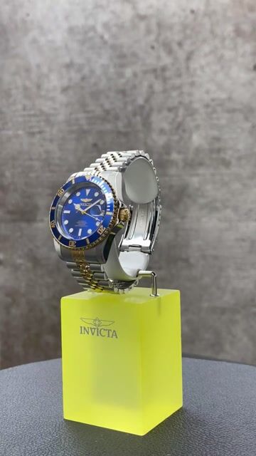 Invicta Pro Diver 29182 Reloj de Hombre - Movimiento Autom&aacute;tico - Acero Inoxidable con Esfera Azul - 42 mm