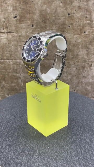 Invicta Pro Diver 22054 Reloj de Hombre - Movimiento de Cuarzo - Acero Inoxidable con Esfera Azul - 43 mm