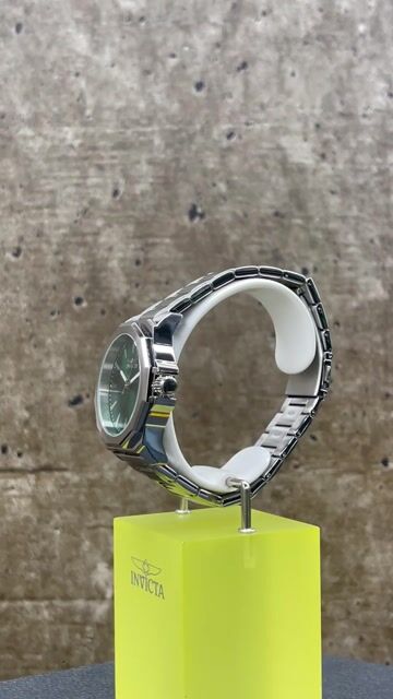 Invicta Speedway 46833 Rel&oacute;gio Masculino - Movimento Quartz - A&ccedil;o Inoxid&aacute;vel com Mostrador Verde - 42 mm