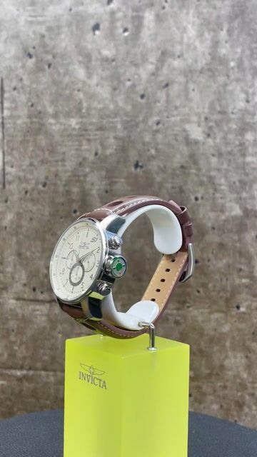 Invicta S1 Rally 25724 Orologio da Uomo - Movimento al Quarzo - Acciaio Inossidabile con Quadrante in Avorio - 48 mm