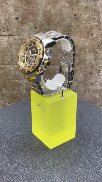 Invicta Pro Diver - SCUBA 22322 Reloj de Hombre - Movimiento de Cuarzo - Acero Inoxidable con Esfera Negra - 50 mm