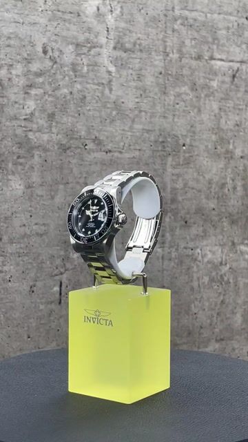 Invicta Pro Diver 17039 Reloj de Hombre - Movimiento Autom&aacute;tico - Acero Inoxidable con Esfera Negra - 40 mm