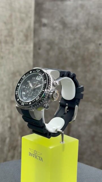 Invicta Pro Diver 26732 Rel&oacute;gio Masculino - Movimento de Quartzo - A&ccedil;o Inoxid&aacute;vel com Mostrador Preto - 52 mm