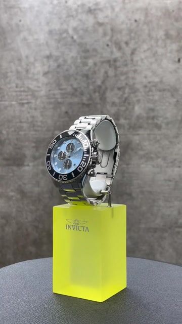 Invicta Grand Diver 48584 Orologio da Uomo - Movimento al Quarzo - Acciaio Inossidabile con Quadrante Blu - 52 mm