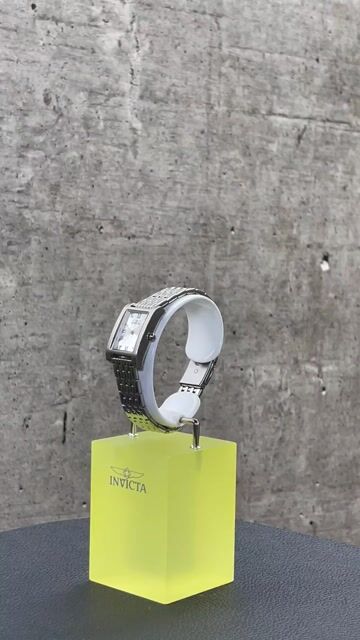 Invicta Angel 48142 Dameur - Quartz Ur - Rustfrit St&aring;l med S&oslash;lv Zifferblad - 19 mm