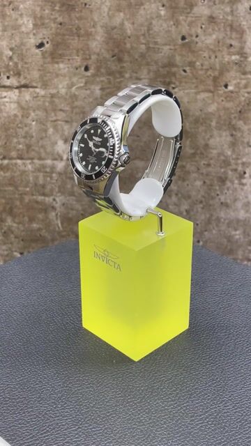 Invicta Pro Diver 8932OB Reloj de hombre - Movimiento de cuarzo - Acero inoxidable con esfera negra - 37 mm