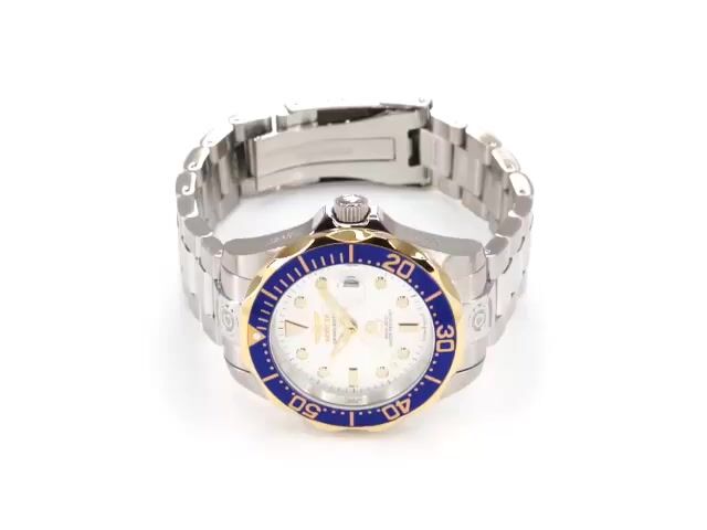 Invicta Grand Diver 13788 Rel&oacute;gio Masculino - Movimento Autom&aacute;tico - A&ccedil;o Inoxid&aacute;vel com Mostrador Prateado - 47 mm
