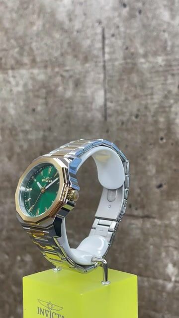 Invicta Speedway 46836 Rel&oacute;gio Masculino - Movimento Quartz - A&ccedil;o Inoxid&aacute;vel com Mostrador Verde - 42 mm