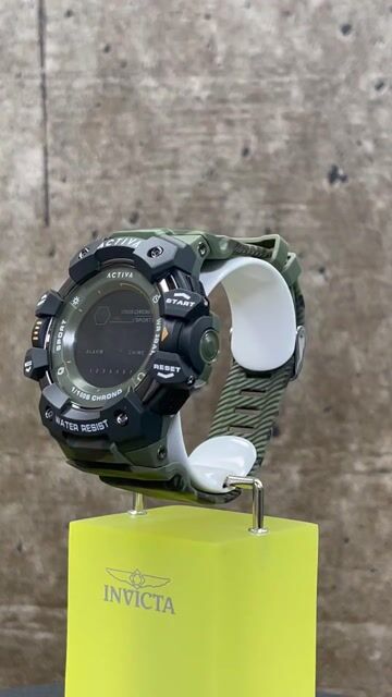 Activa Digital ACW8050MC-004 Herren Uhr - Quartz Bewegung - Kunststoff mit schwarzem Zifferblatt - 50 mm