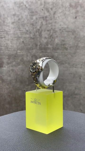 Invicta Pro Diver 8941 Damen Uhr - Quartz Bewegung - Edelstahl mit schwarzem Zifferblatt - 24 mm