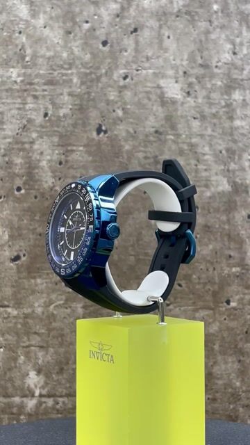 Invicta Aviator 19269 Reloj de Hombre - Movimiento de Cuarzo - Acero Inoxidable con Esfera Negra - 52 mm