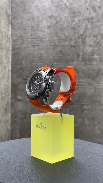 INVICTA Speedway 20075 - Montre Homme Acier Inoxydable - Cadran Noir 51mm - Étanche 5 Bars - Mouvement Quartz