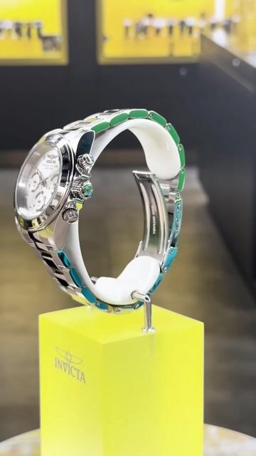 インビクタ メンズ 14381 スピードウェイ クロノ シルバーダイアル ステンレススチール ウォッチ Invicta Speedway 14381 Men\u0027s Watch - Waterproof - Analogue - Quartz  Movement - stainless steel with silver dial - 39mm : : Fashion