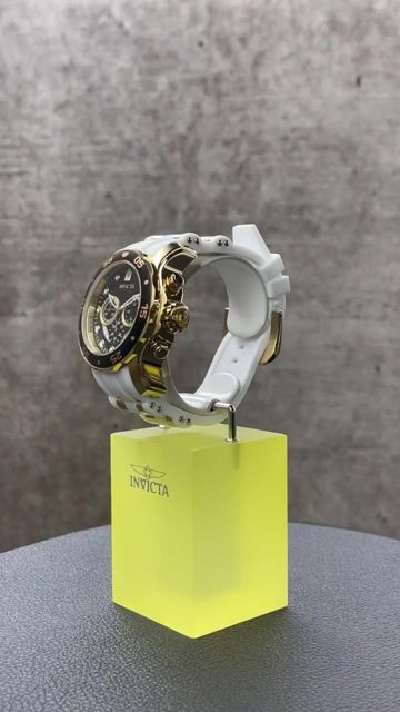 Invicta Pro Diver - SCUBA 20289 Herrenuhr - Quarzwerk - Edelstahl mit schwarzem Zifferblatt - 48 mm