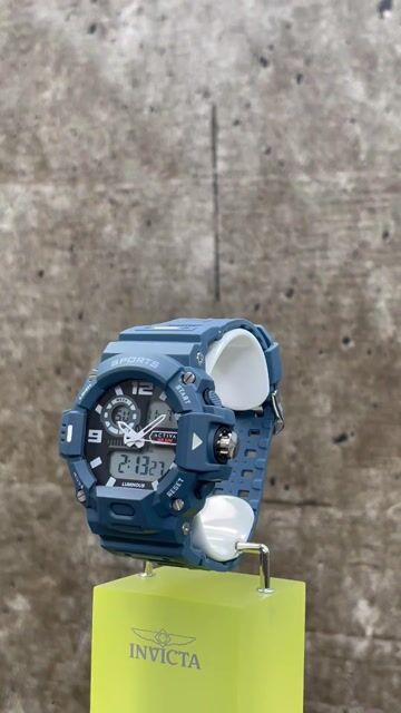 Activa Digital ACW495-005 Reloj de Hombre - Movimiento de Cuarzo - Pl&aacute;stico con Esfera Negra - 55 mm