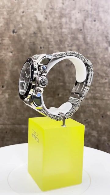 Invicta Pro Diver - SCUBA 47237 Reloj de Hombre - Movimiento de Cuarzo - Acero Inoxidable con Esfera Azul - 48 mm