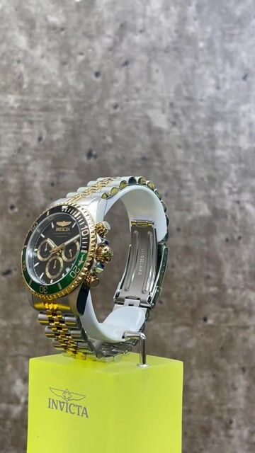 Invicta Pro Diver 48116 Rel&oacute;gio Masculino - Movimento de Quartzo - A&ccedil;o Inoxid&aacute;vel com Mostrador Preto - 43 mm