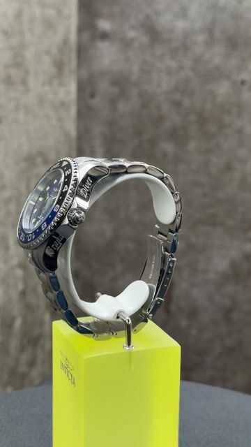 Invicta Grand Diver 21865 Reloj para Hombre - Movimiento Autom&aacute;tico - Acero Inoxidable con Esfera Azul - 47 mm