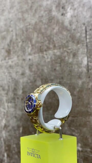 Invicta Pro Diver 8944 Orologio da Donna - Movimento al Quarzo - Acciaio Inossidabile con Quadrante Blu - 24 mm