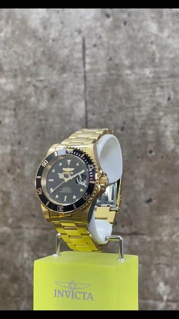 Invicta Pro Diver 8929OB Reloj de Hombre - Movimiento Autom&aacute;tico - Acero Inoxidable con Esfera Negra - 40 mm