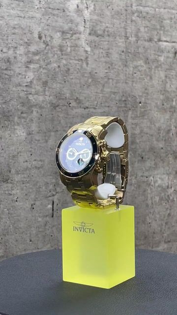 Invicta Pro Diver - SCUBA 0075 Rel&oacute;gio Masculino - Movimento de Quartzo - A&ccedil;o Inoxid&aacute;vel com Mostrador Verde - 48 mm