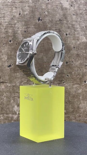 Invicta Speedway 48391 Herren Uhr - Quartz Bewegung - Edelstahl mit Grauem Zifferblatt - 40 mm