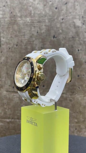 Invicta Pro Diver - SCUBA 20292 Reloj de Hombre - Movimiento de Cuarzo - Acero Inoxidable con Esfera Plateada - 48 mm