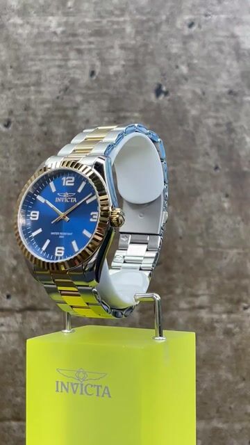 Invicta Specialty 47456 Rel&oacute;gio Masculino - Movimento Quartz - A&ccedil;o Inoxid&aacute;vel com Mostrador Azul - 43 mm
