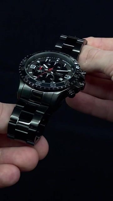 Invicta Specialty 14879 Rel&oacute;gio Masculino - Movimento de Quartzo - A&ccedil;o Inoxid&aacute;vel com Mostrador Cinza - 45 mm