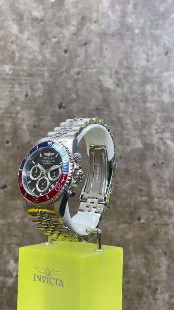 Invicta Pro Diver 48117 Rel&oacute;gio Masculino - Movimento Quartz - A&ccedil;o Inoxid&aacute;vel com Mostrador Preto - 43 mm