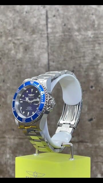 Invicta Pro Diver 9094OB Reloj de Hombre - Movimiento Autom&aacute;tico - Acero Inoxidable con Esfera Azul - 40 mm