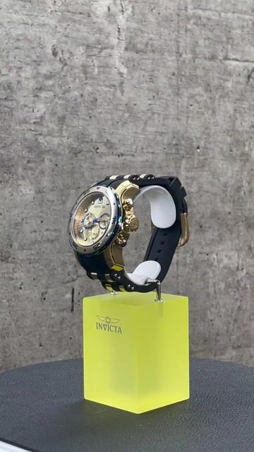 Invicta Pro Diver - SCUBA 17887 Reloj de Hombre - Movimiento de Cuarzo - Acero Inoxidable con Esfera Dorada - 48 mm