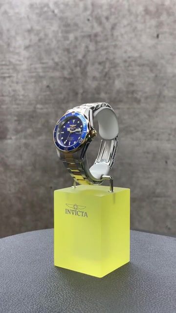 Invicta Pro Diver 8935 Rel&oacute;gio Masculino - Movimento de Quartzo - A&ccedil;o Inoxid&aacute;vel com Mostrador Azul - 37 mm