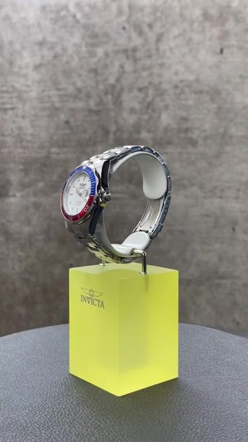 Invicta Pro Diver 8933 Rel&oacute;gio Masculino - Movimento Quartz - A&ccedil;o Inoxid&aacute;vel com Mostrador Prateado - 37 mm